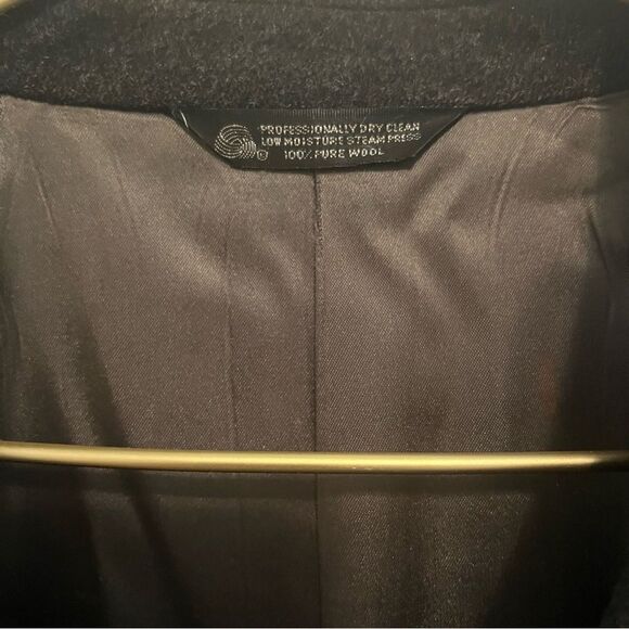 Givenchy Men's Classic Wool Pea Coat - Picture 15 of 16